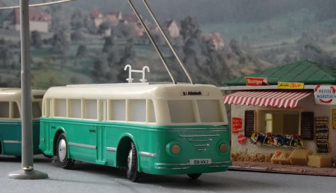 Mějte model trolejbusu